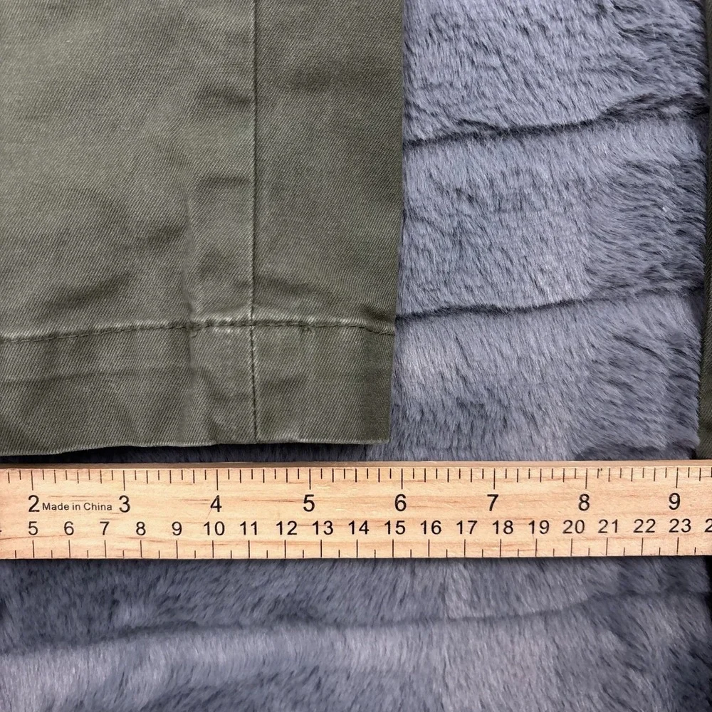 Banana Republic Aiden Chino Mens 29x32 Olive Green Slim Fit Stretch Pants